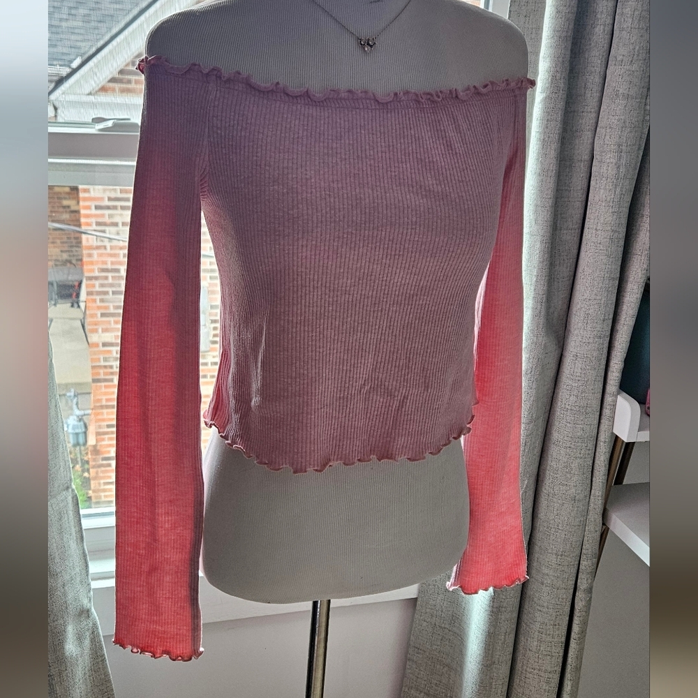 Long Sleeve Crop Top